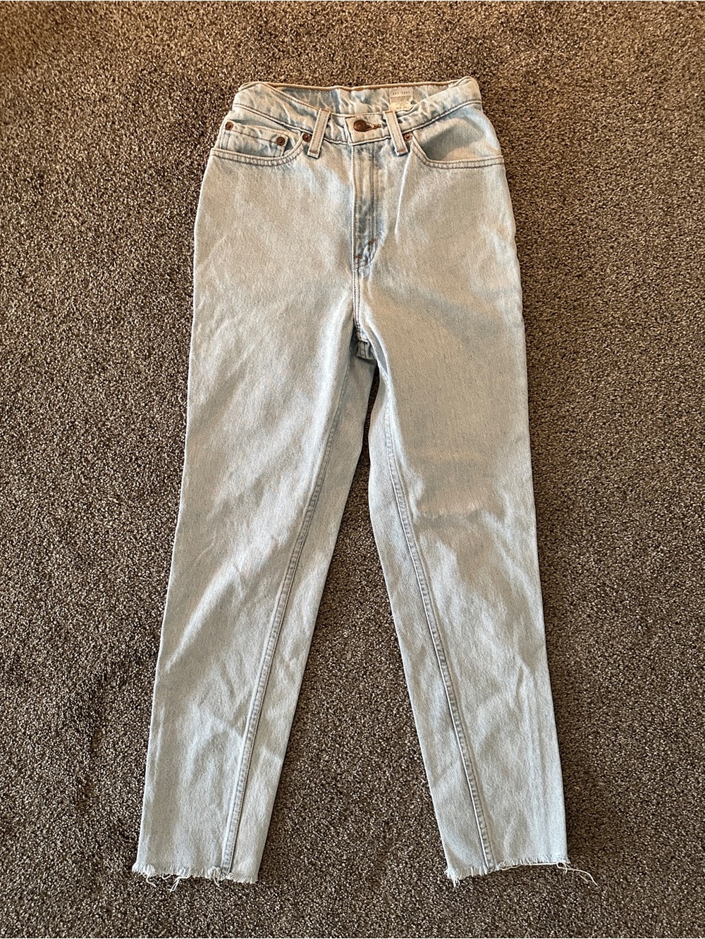 Vintage 90s Levi’s 512 Slim Light Wash High-Rise Women’s Jeans-Light Blue